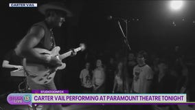 Carter Veil performing at Paramount Theatre with Yung Gravy tonight