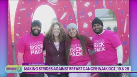 Making Strides Against Breast Cancer walks on Oct. 19 and Oct. 26