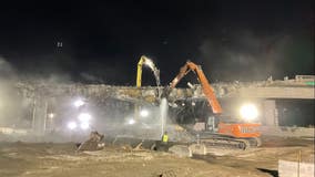 Bridge demolition at center of I-5 closures in Fife, WA