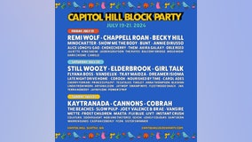 Capitol Hill Block Party 2024 ticket info, daily concert lineup by stage