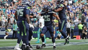 Zach Charbonnet scores 2 TDs as Seattle Seahawks earn 24-3 win over Dolphins