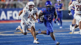 Jeanty runs for 259 yards and 4 TDs, No. 25 Boise State beats WSU 45-24