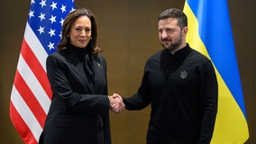 Harris criticizes plans for Ukraine to surrender territory to Russia at Zelenskyy meeting