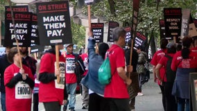 Hundreds of Seattle-area hotel workers strike for better wages, conditions