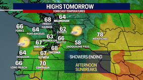 Seattle weather: Clouds to sunbreaks Friday