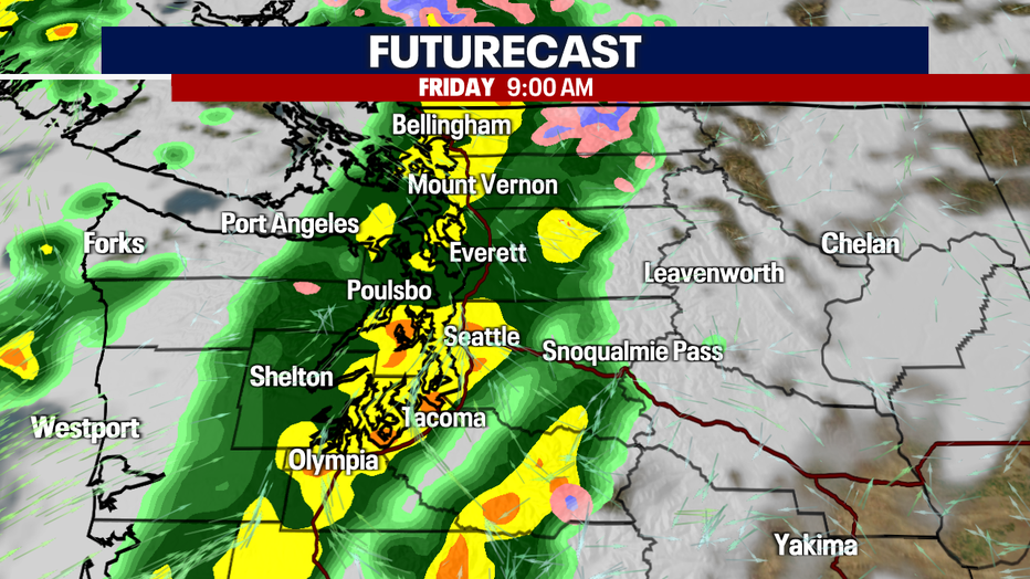 Rain returns Friday