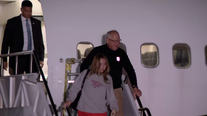 Vice Presidential candidate Tim Walz arrives in Seattle for WA fundraiser